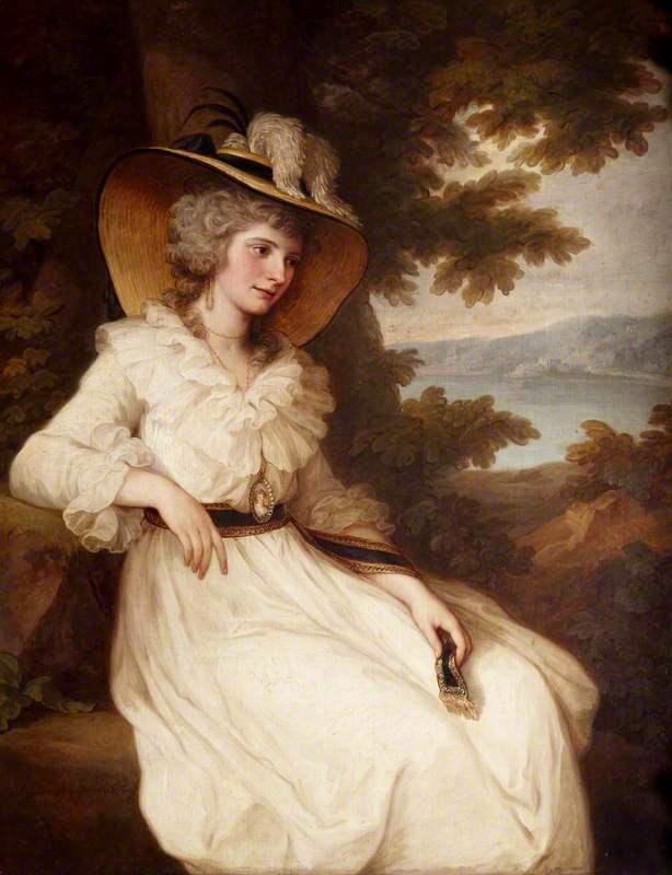 Lady Elizabeth Christiana Hervey (1759 1824), Lady Elizabeth Foster, Later Duchess Of Devonshire — Angelica Kauffmann (maria Anna Angelika)