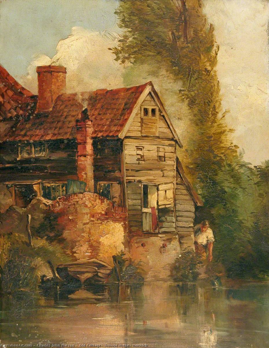 Old Cottage, Trowse Hythe, Norwich — Charles John Watson