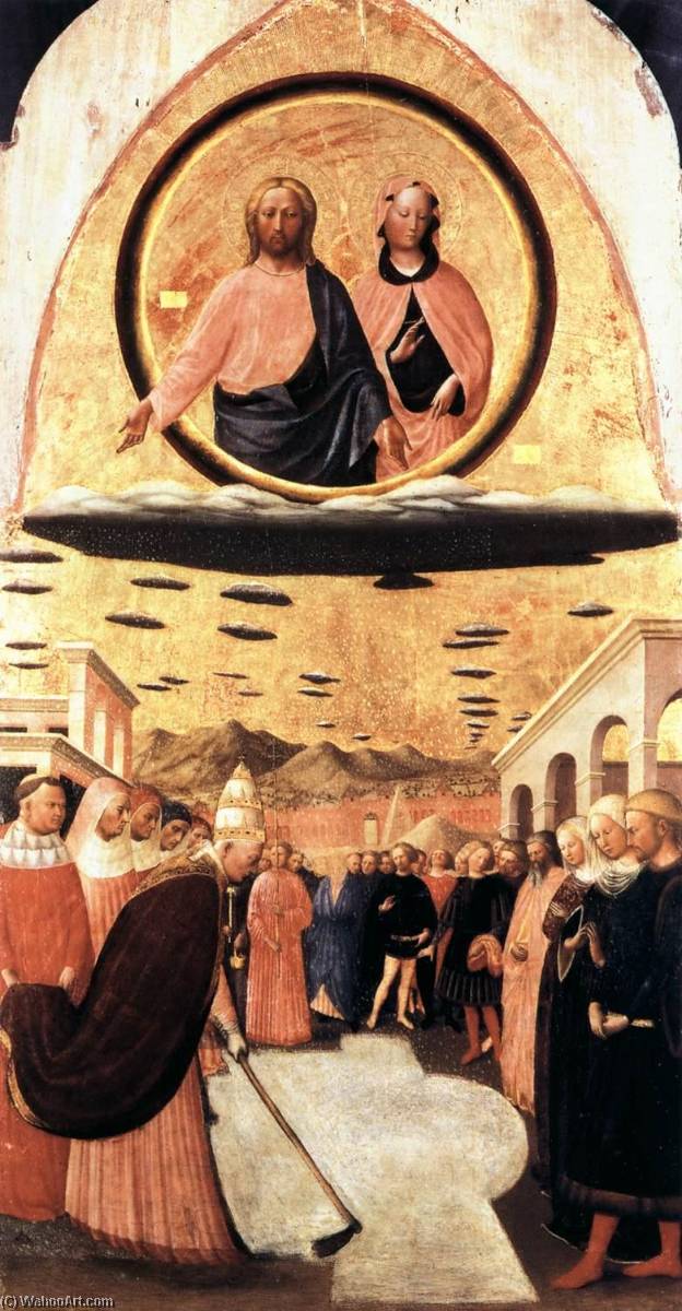 The Founding Of Santa Maria Maggiore — Masolino Di Cristoforo