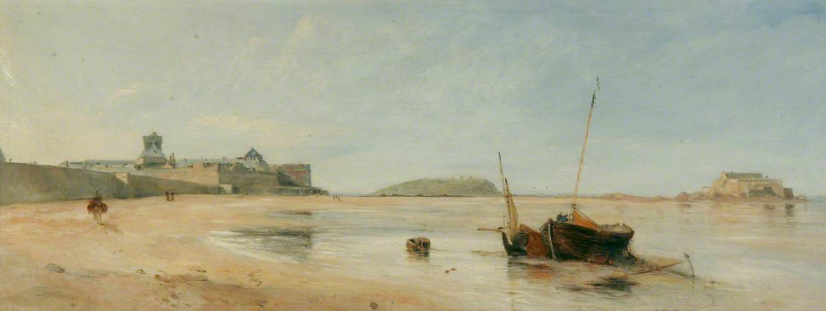 A View Of St Malo, France — Edward Thomas Daniell