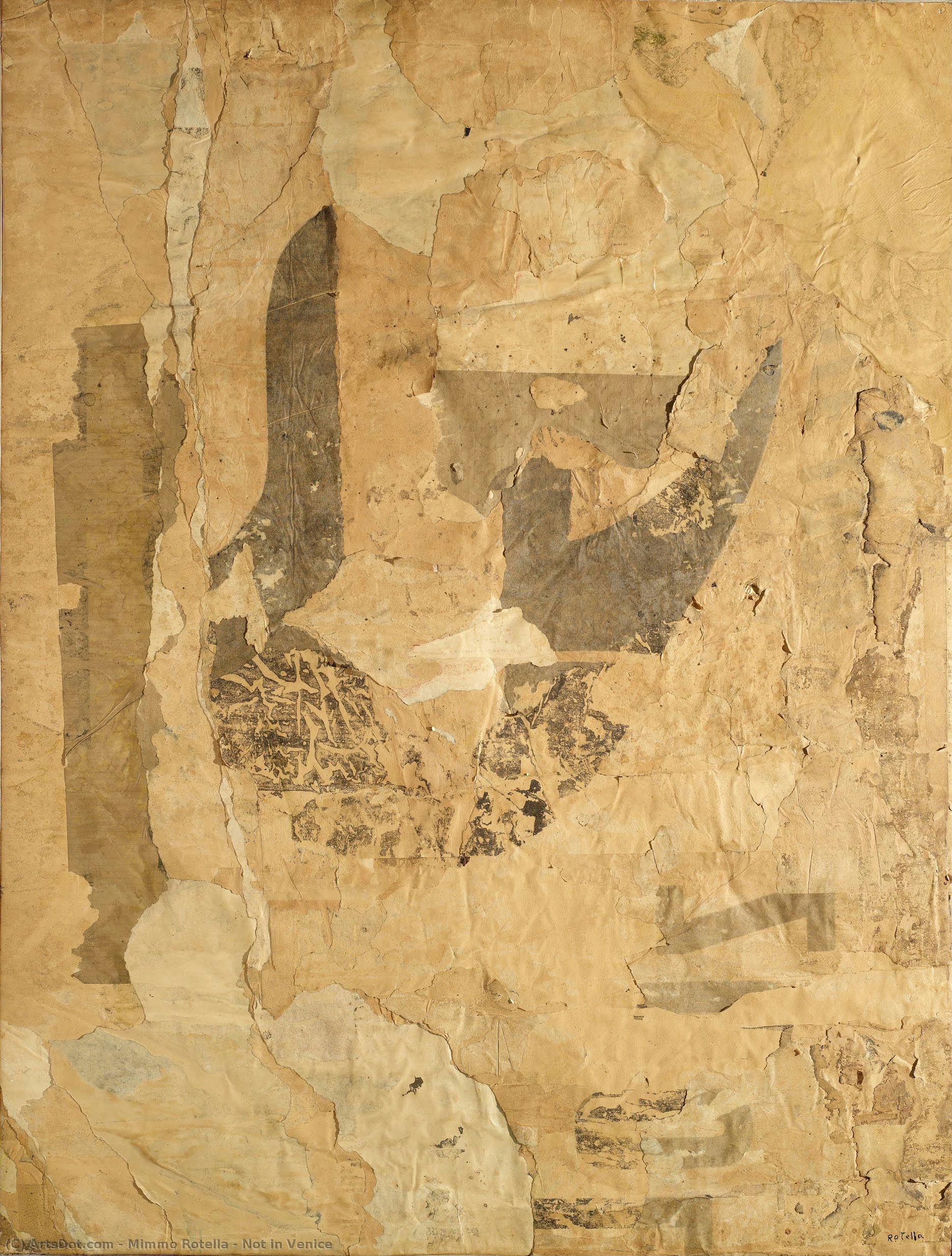 Not In Venice — Mimmo Rotella
