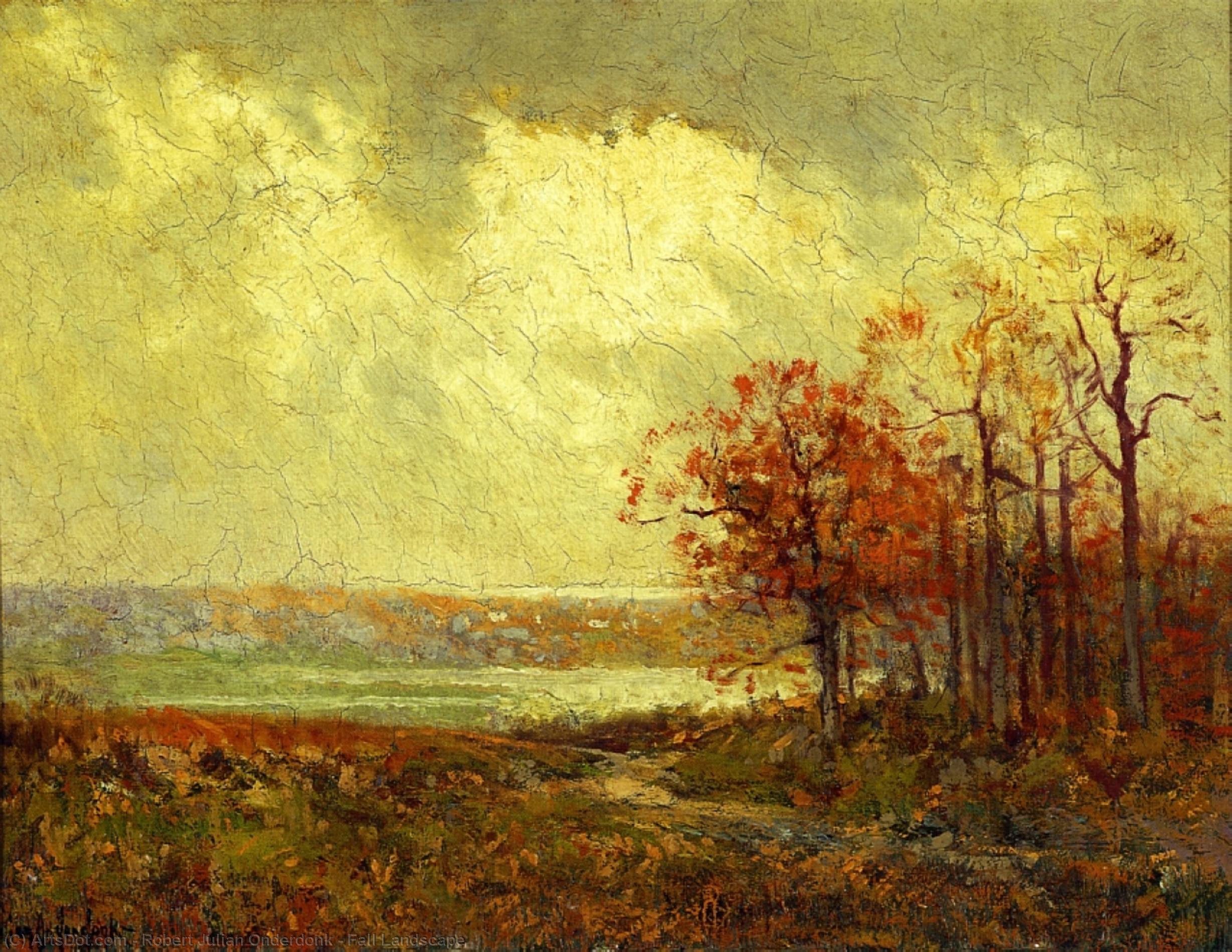 Fall Landscape — Robert Džulijan Onderdonk