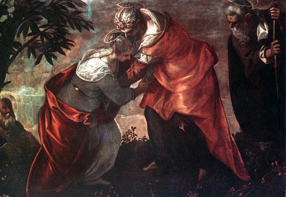The Visitation — Tintoreto