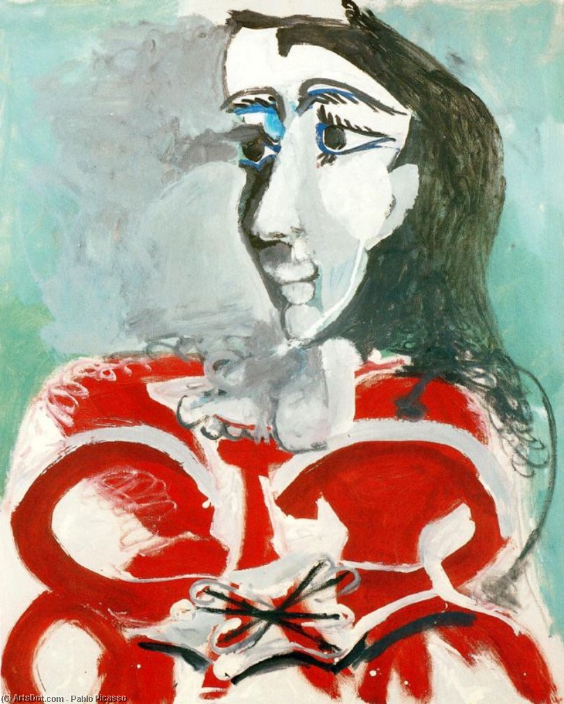 Portrait Of Jacqueline 2 — Pablo Picasso