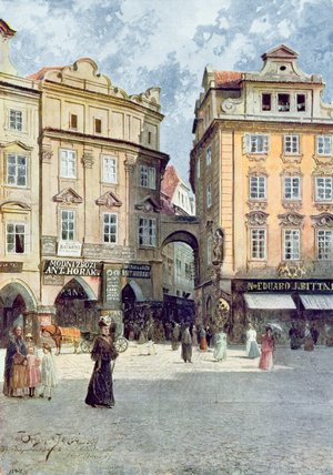 View Of Staromestsky Rynk — Václav Jansa