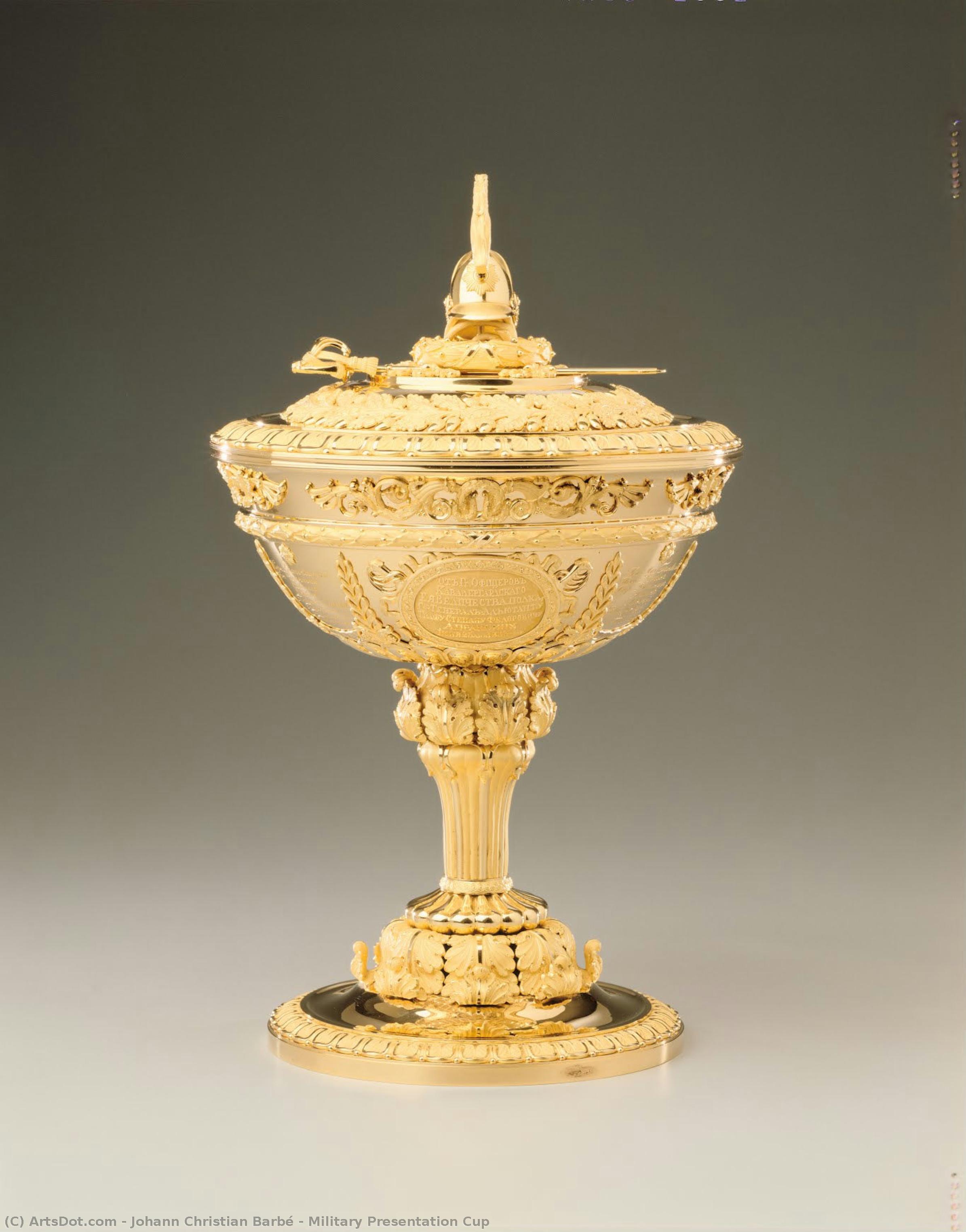 Military Presentation Cup — Johann Christian Barbé