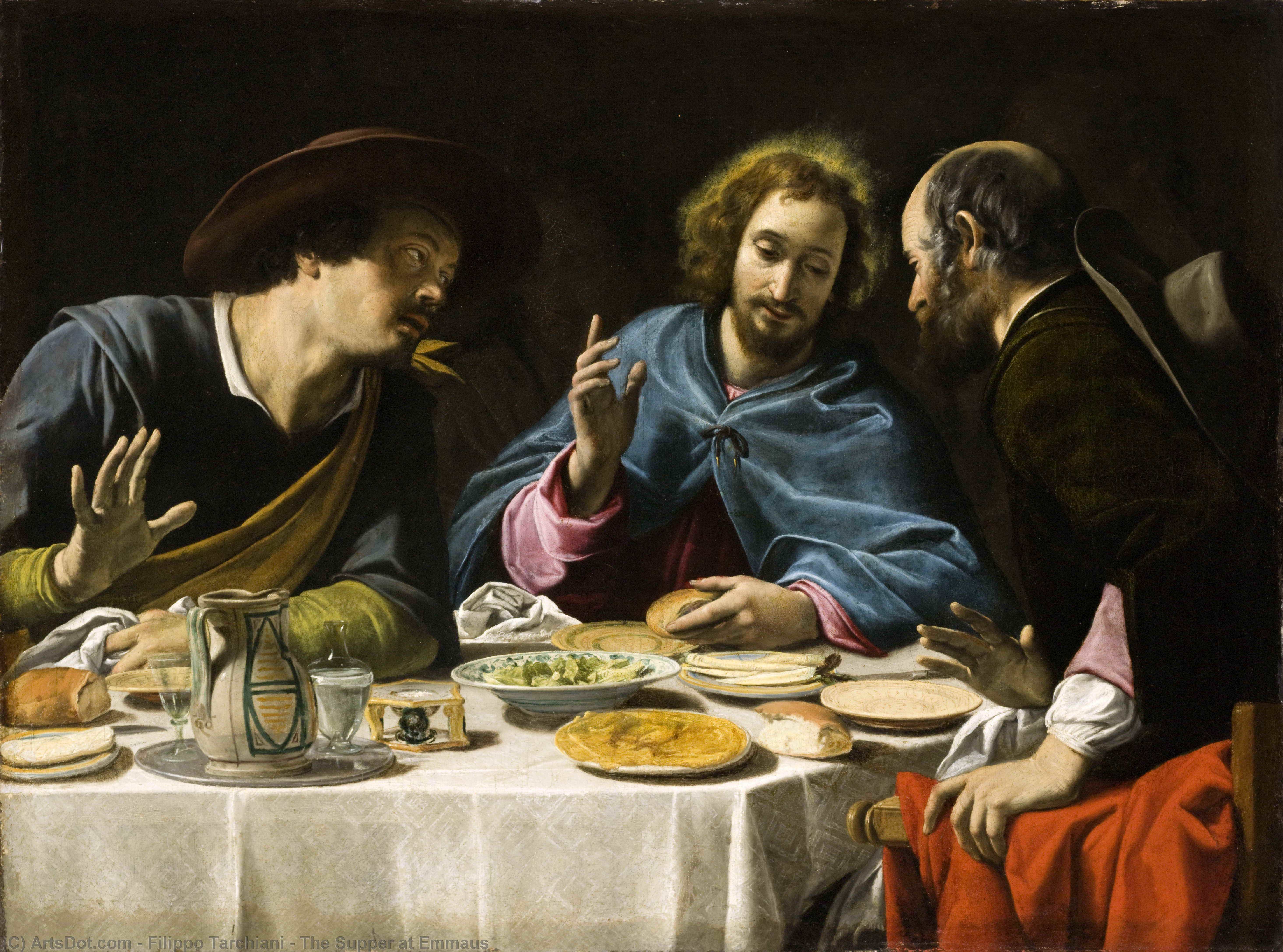 The Supper At Emmaus — Filippo Tarchiani