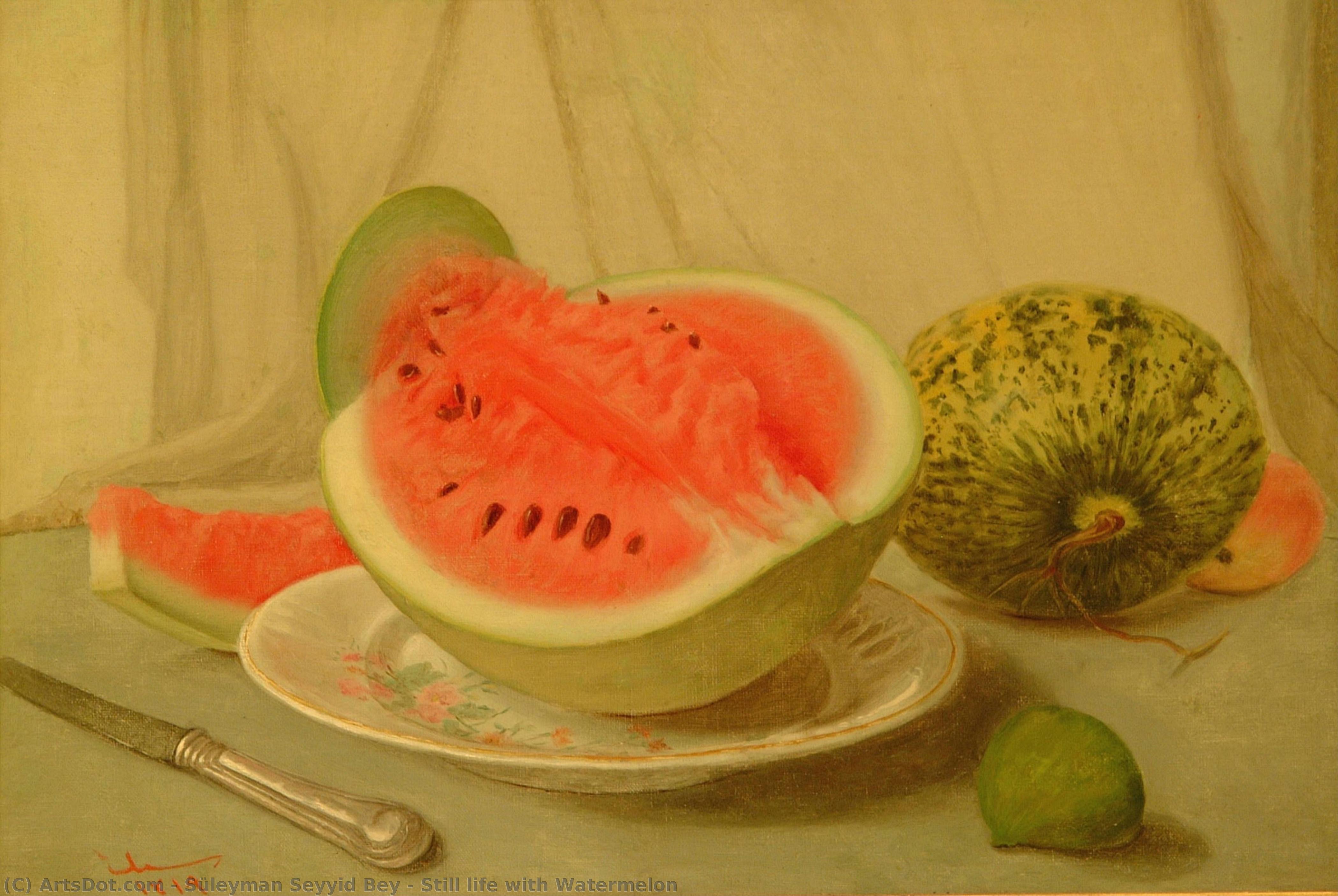 Still Life With Watermelon — Süleyman Seyyid Bey