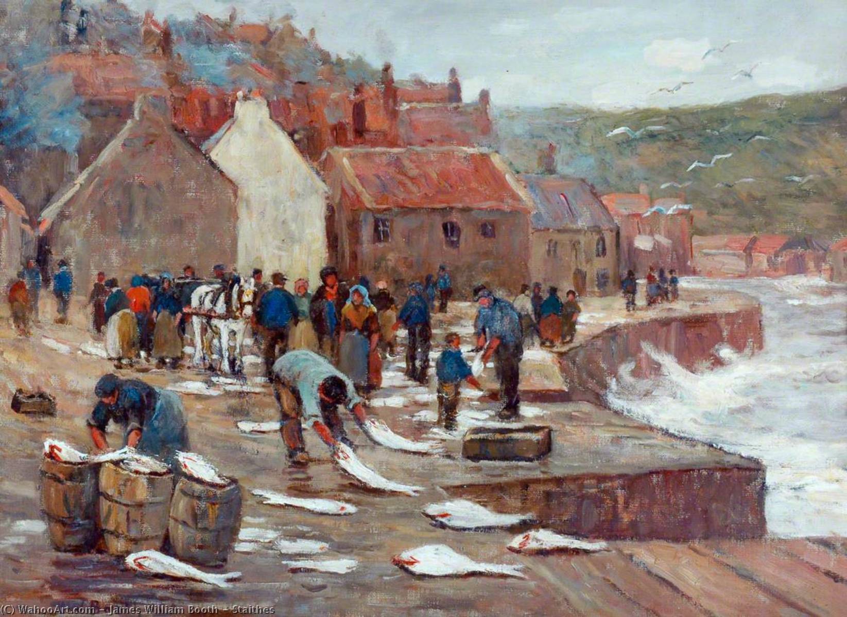 Staithes — James William Booth