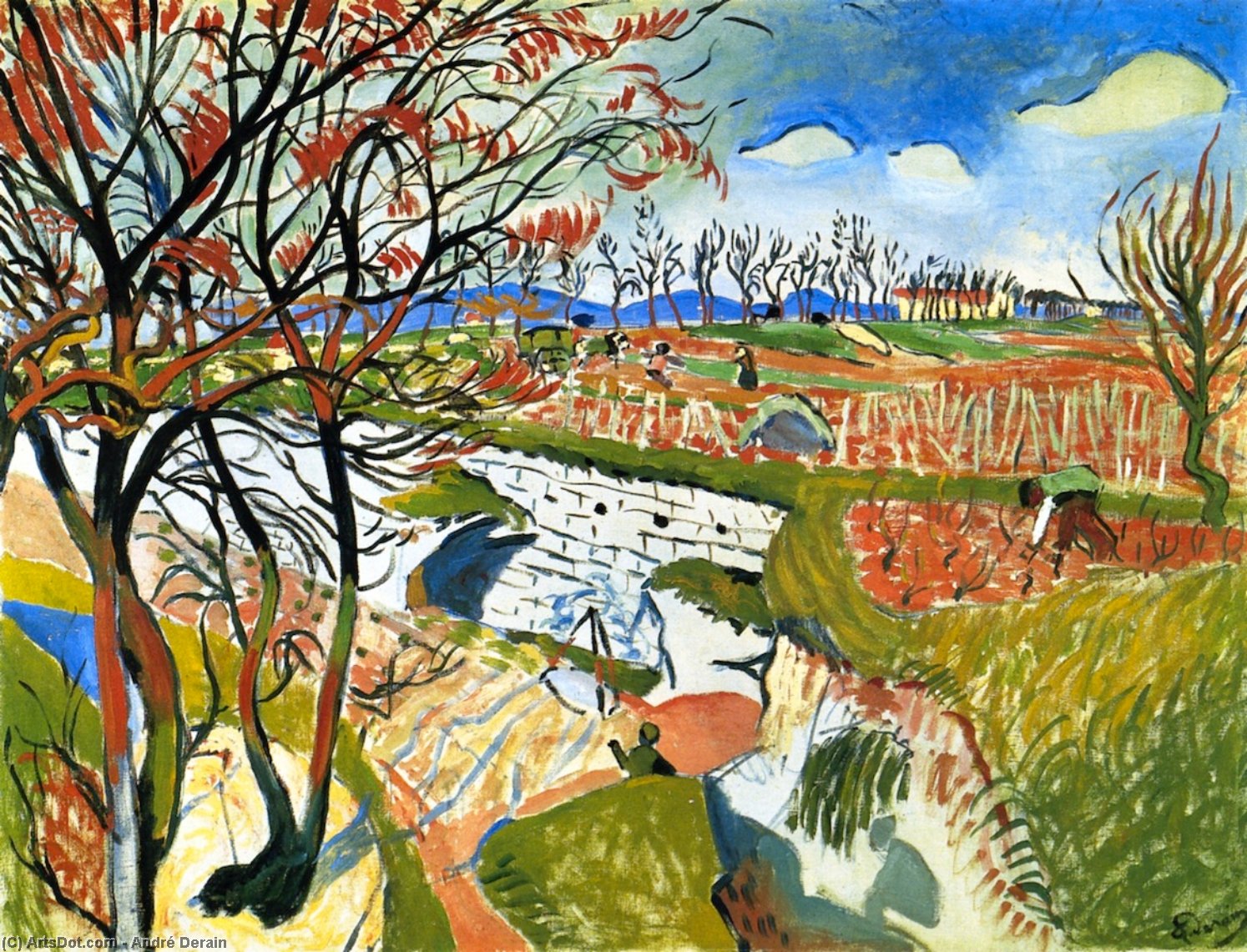 Landscape (blue) — Андре Дерен