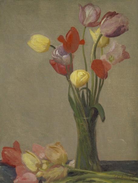 Still Life With Tulips — Sir George Clausen