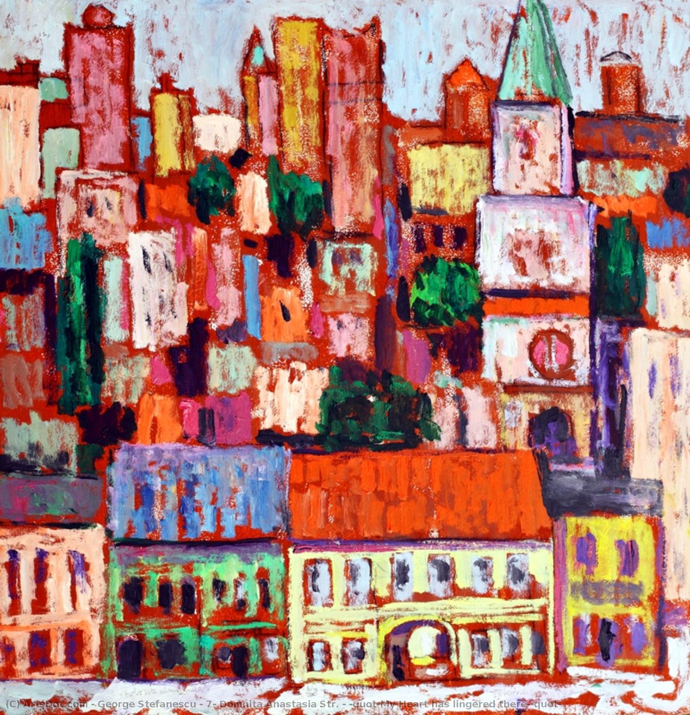 7, Domnita Anastasia Str. – ^quot;my Heart Has Lingered There!^quot; — George Stefanescu