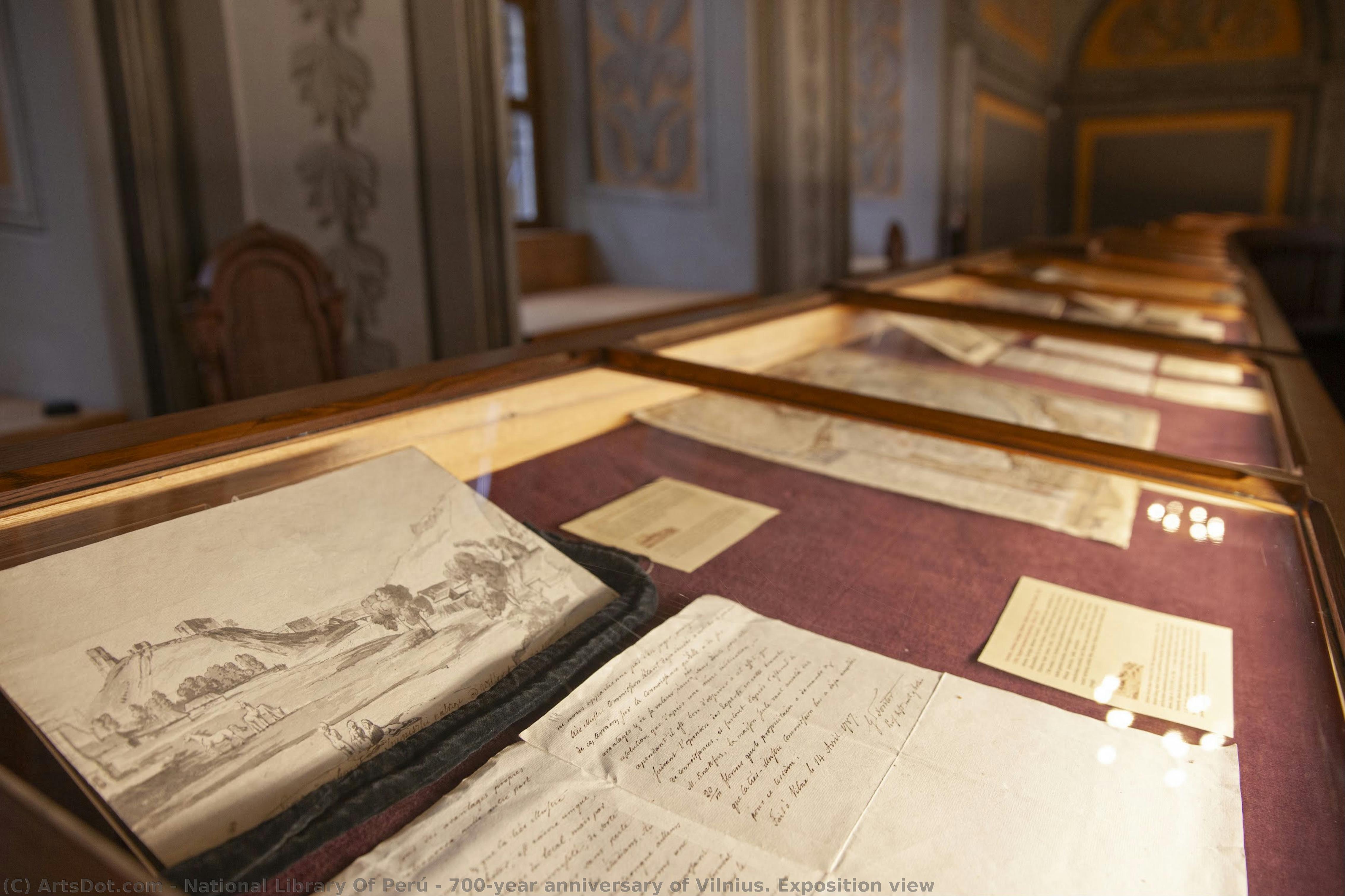 700-year Anniversary Of Vilnius. Exposition View — National Library Of Perú