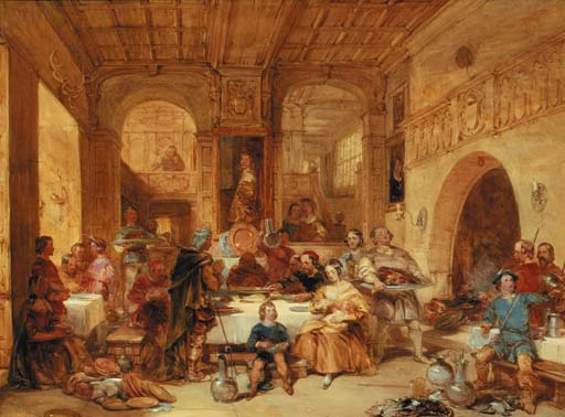 Grace Before Meat — George Cattermole