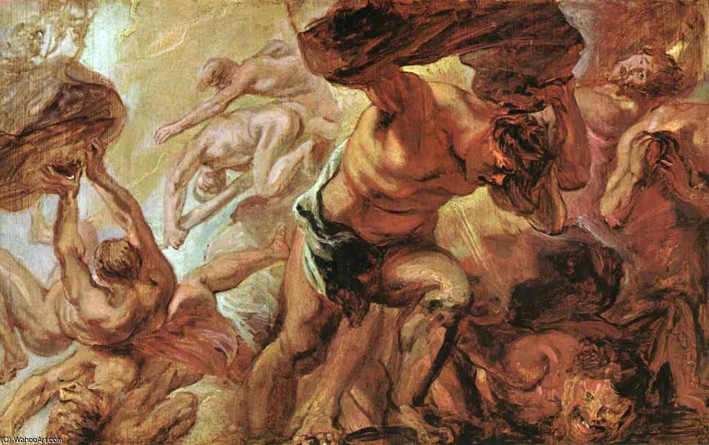 The Fall Of The Titans — Peter Paul Rubens
