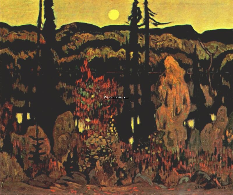 The Lake, October Evening — ジェームズ・エドワード・ハーヴェイ・マクドナルド