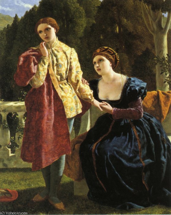 Viola And The Countess — Frederick Richard Pickersgill