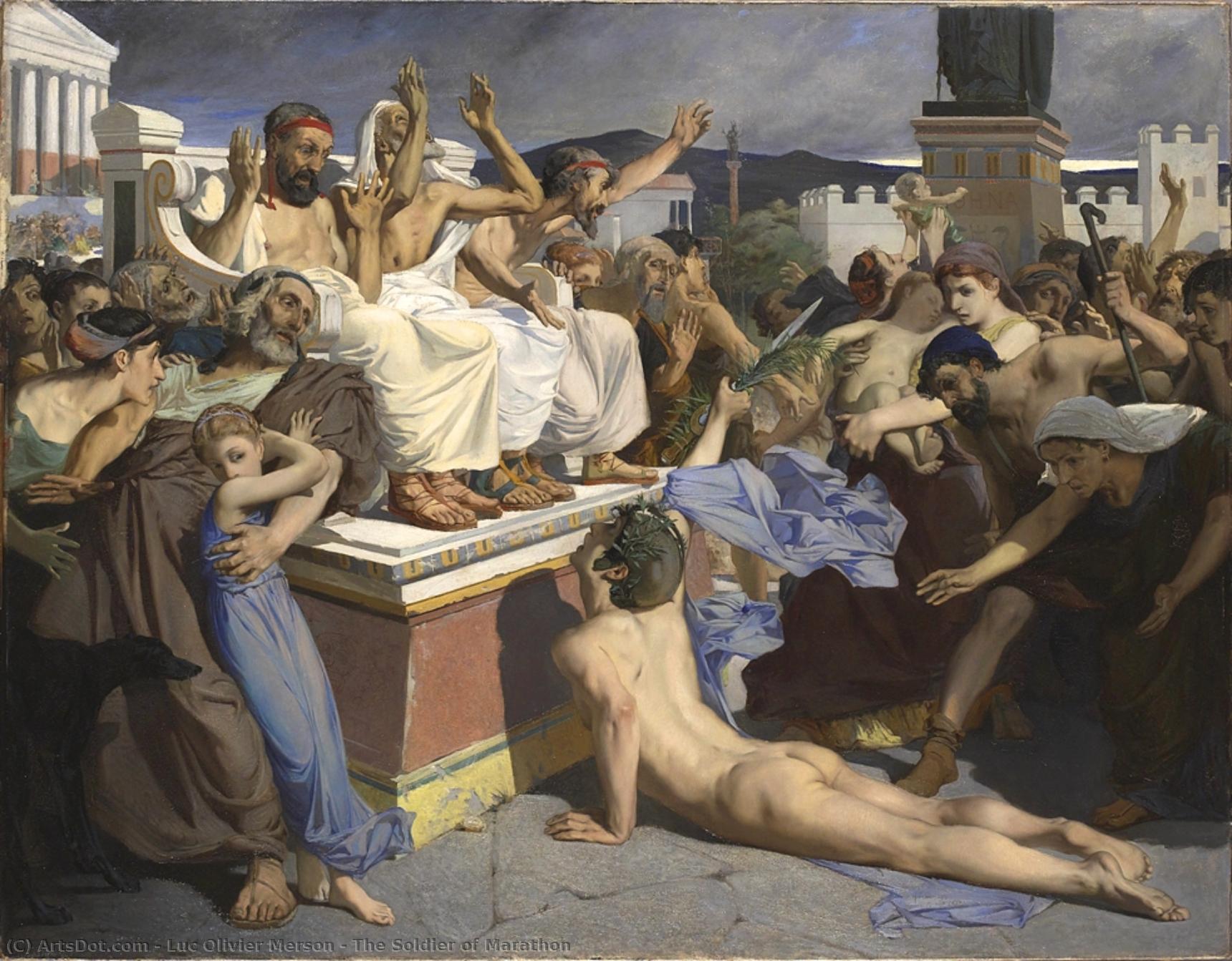 The Soldier Of Marathon — Luc Olivier Merson