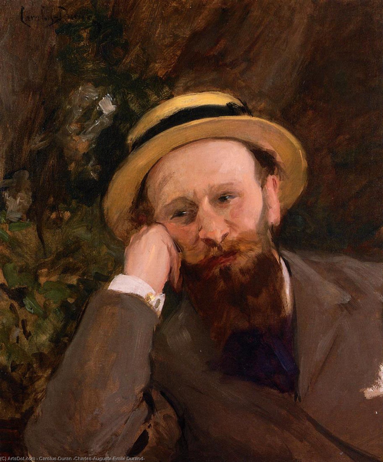 Portrait Of Edouard Manet — Carolus-duran (charles-auguste-emile Durand)
