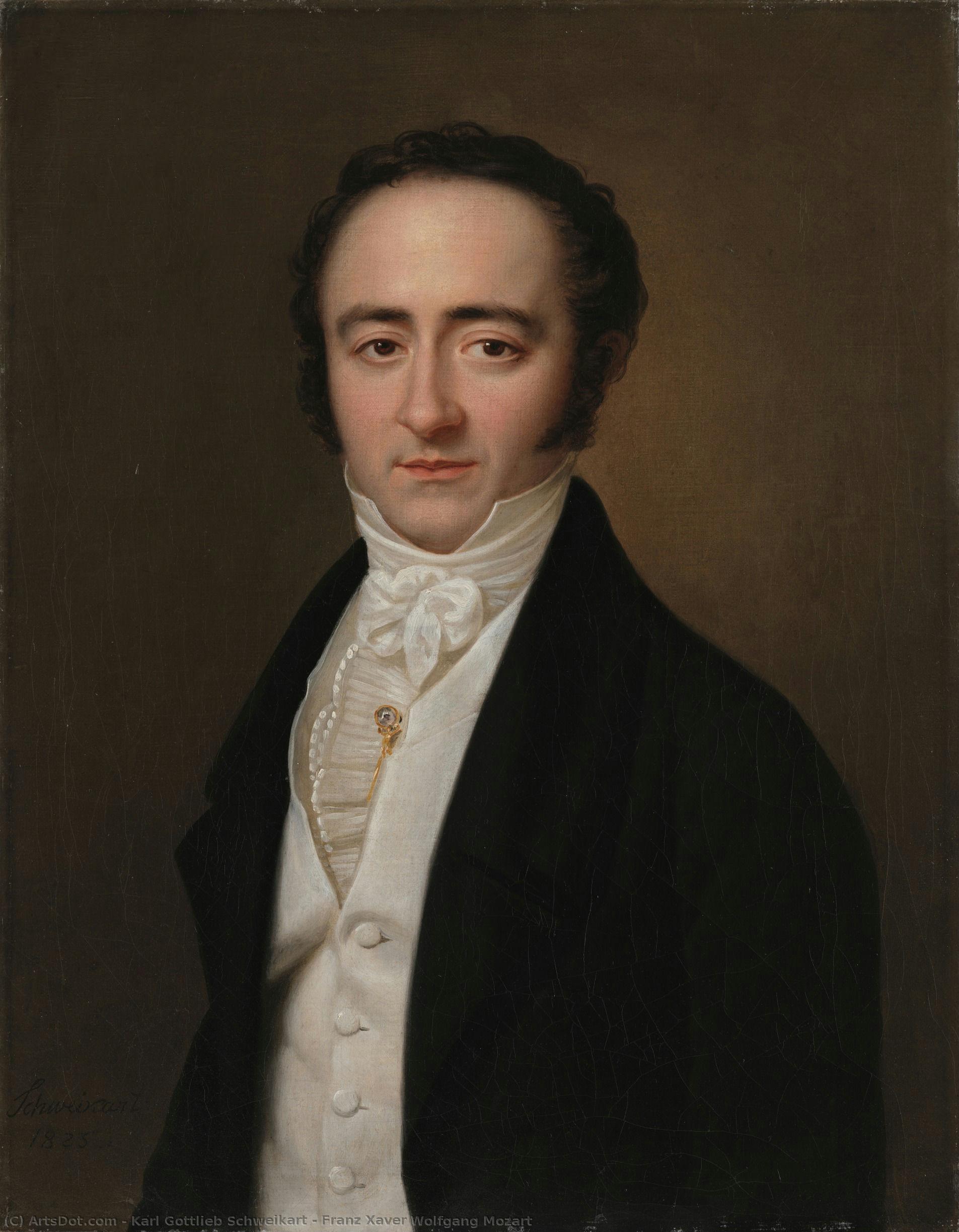 Franz Xaver Wolfgang Mozart — Karl Gottlieb Schweikart