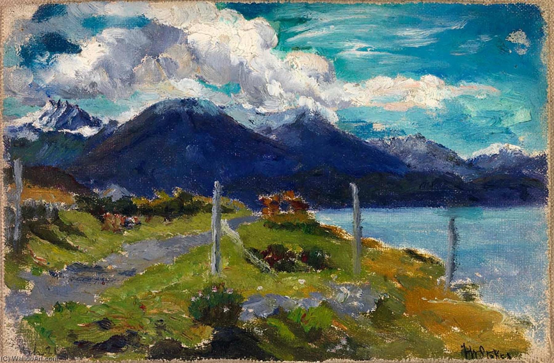 Mount Olivia And Five Brothers, Beagle Channel, Harbor Of Ushuaia — Frank Wilbert Stokes