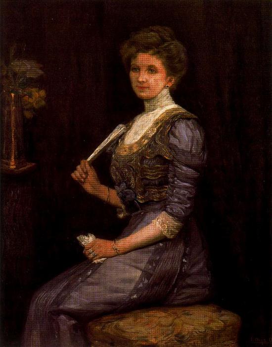 Portrait Of Jacinta Díaz De Mendívil Y Velasco — Ignacio Díaz Olano