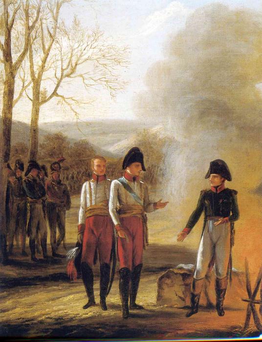 The Conversation Of Napoleon And Francois Ii — Pierre-paul Prud'hon
