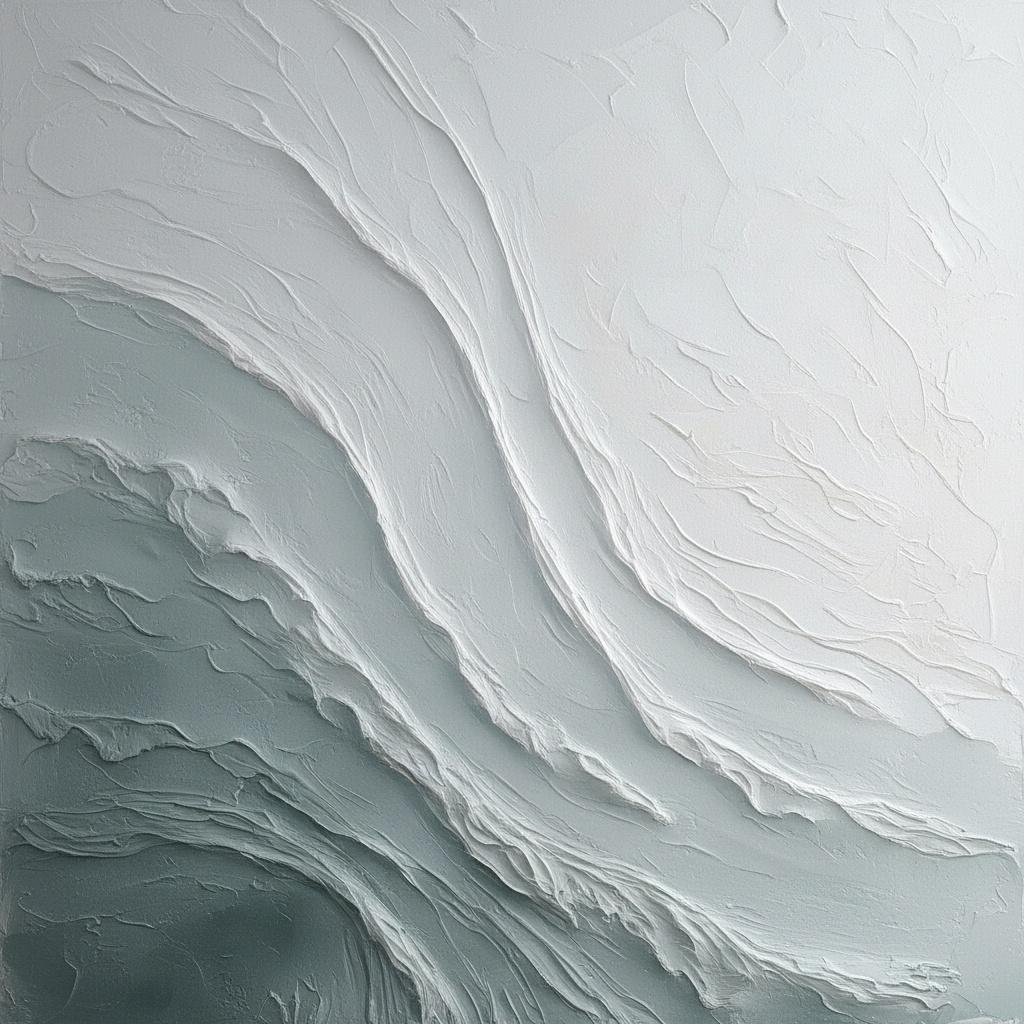 Monolithic Strata Of Alabaster: A Sculptural Study In Eternal Silent Motion — David Moreau