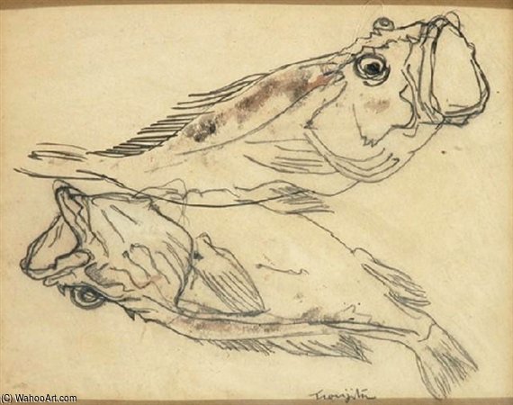 Carp Study — Leonard Fudžita