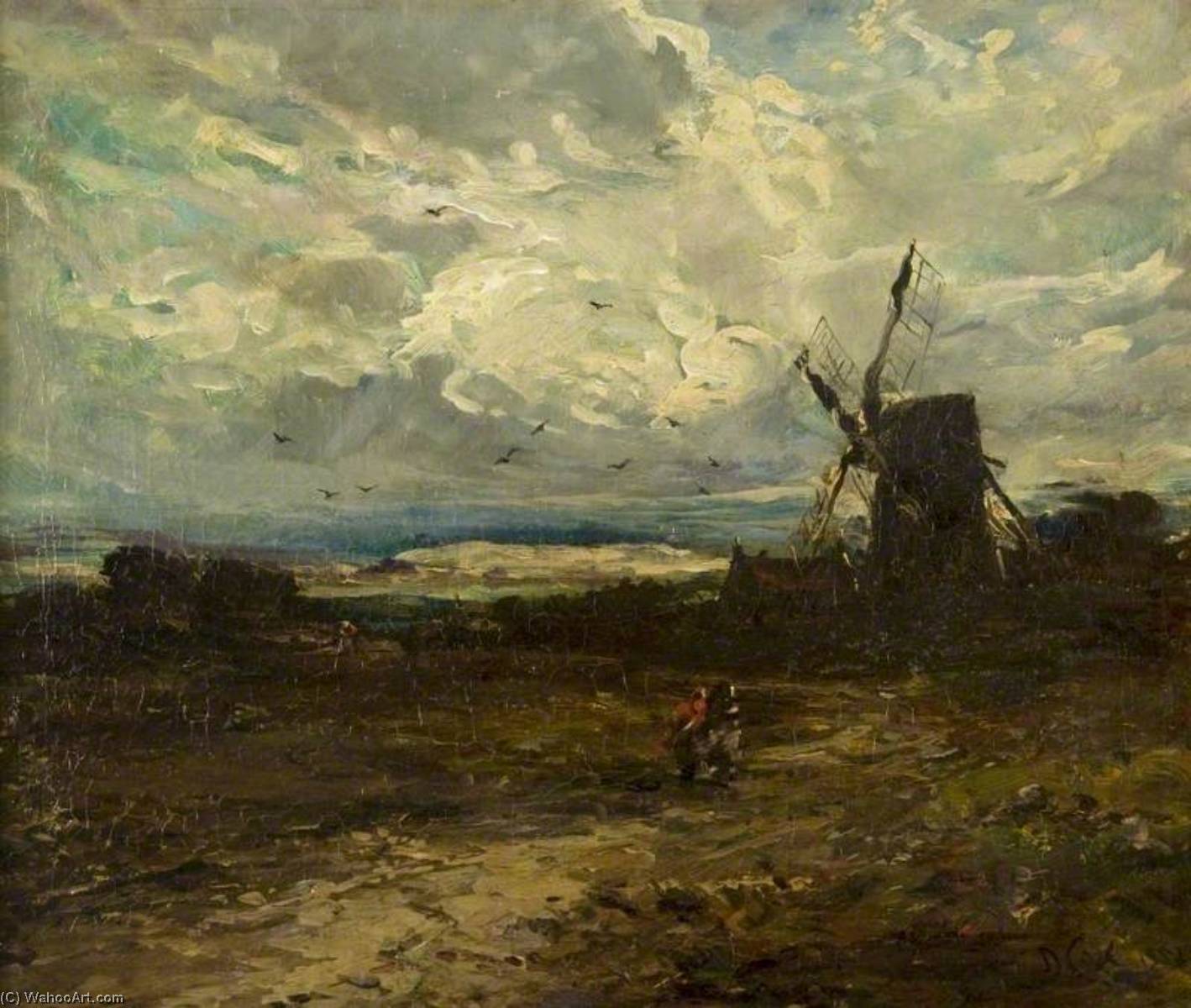 Landscape With A Windmill — デイヴィッド・コックス（長男）