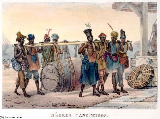 Cargo Negros. Slaves In Brazil — Jean-baptiste Debret