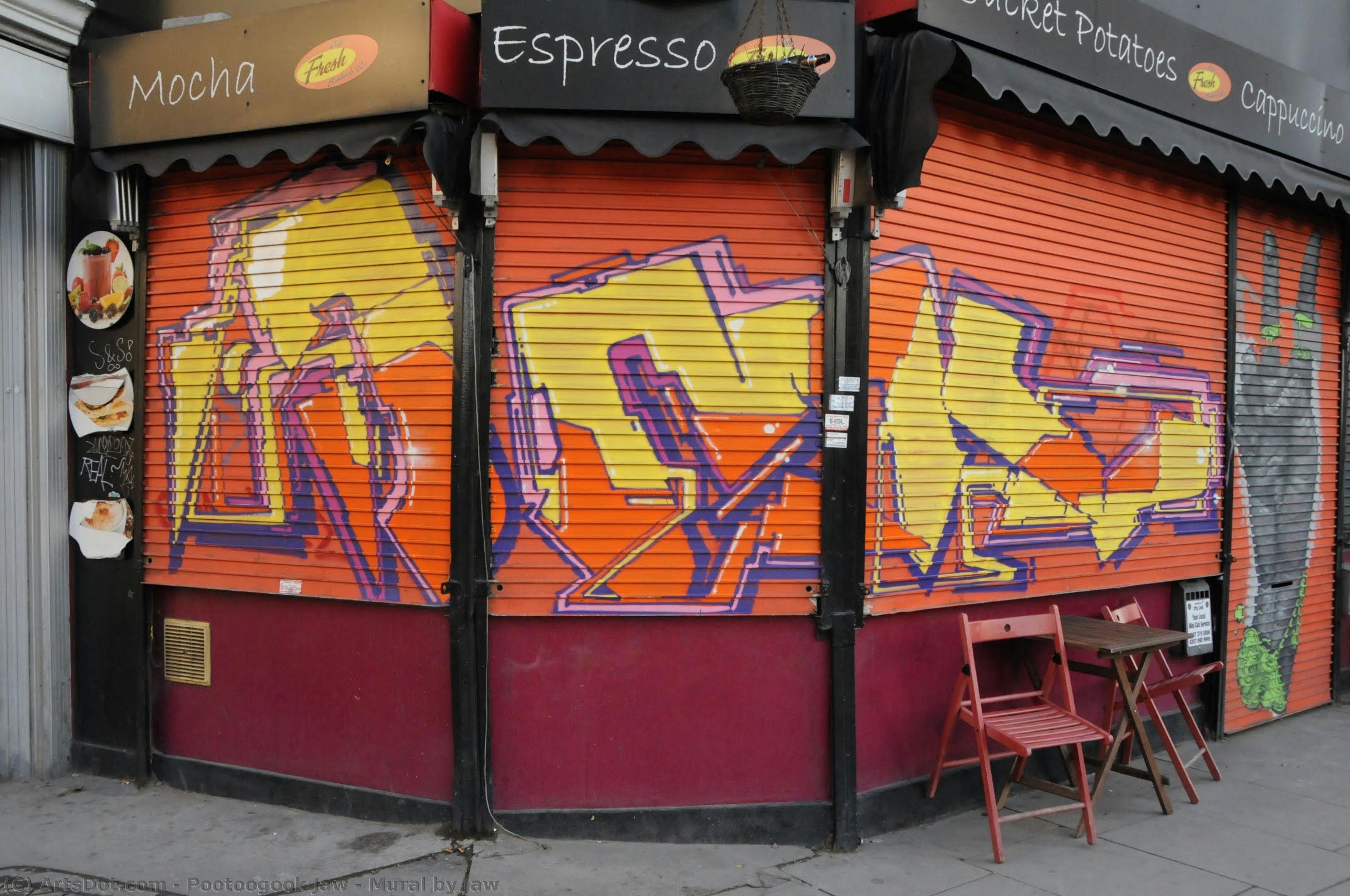 Mural By Jaw — Pootoogook Jaw