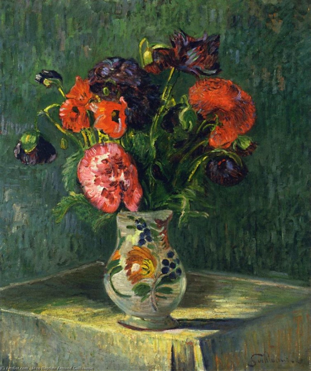 Still Life With Flowers — Ferdinand Guillaumin