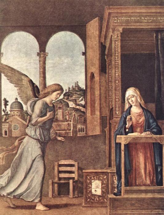 The Annunciation — Giovanni Battista Cima Da Conegliano