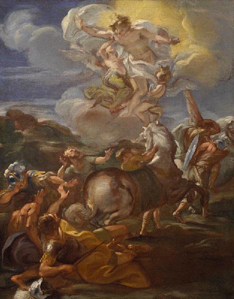 La Conversion De Saint Paul — Detto Baciccio Giovanni Battista Gaulli