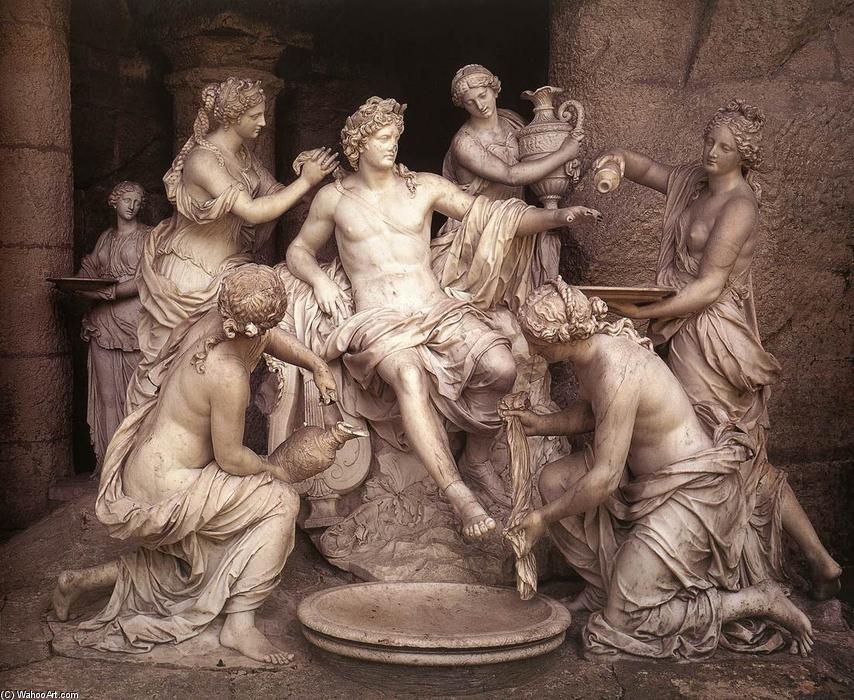 Apollon And The Nymphs — Франсуа Жирардон