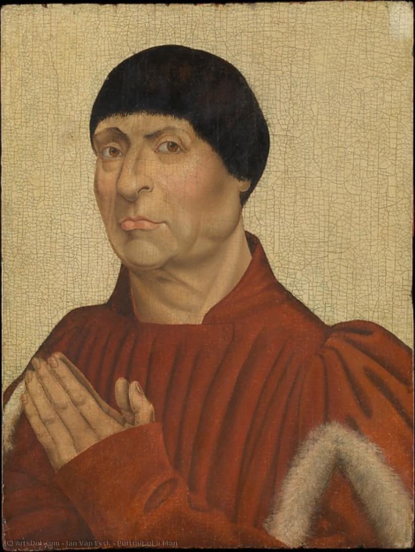 Portrait Of A Man — Jan Van Eyck