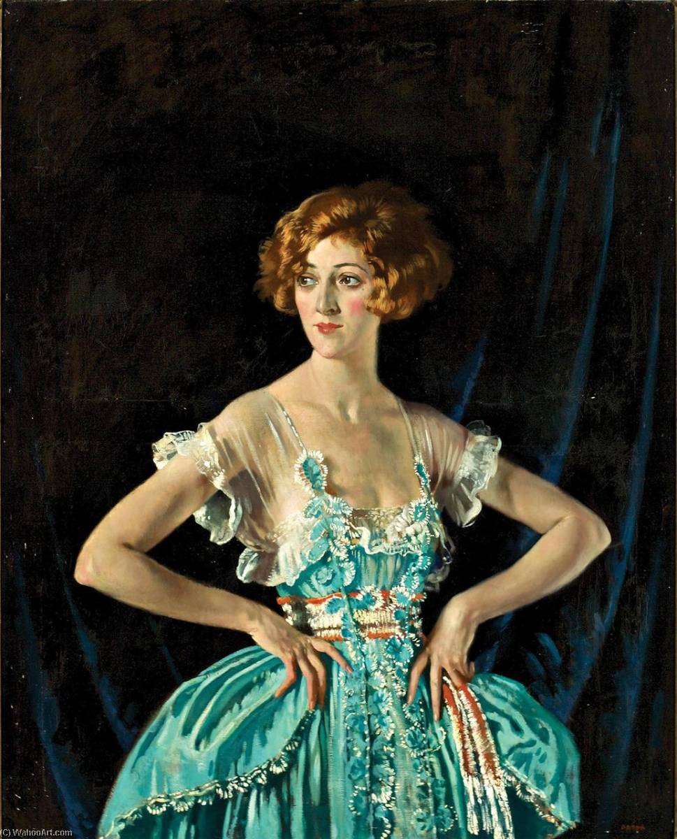 Mrs. Ruby Melville — Sir William Newenham Montague Orpen