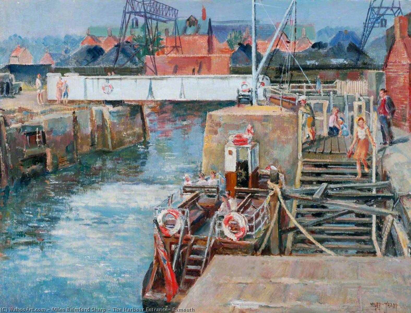 The Harbour Entrance, Exmouth — Майлс Балмфорд Шарп