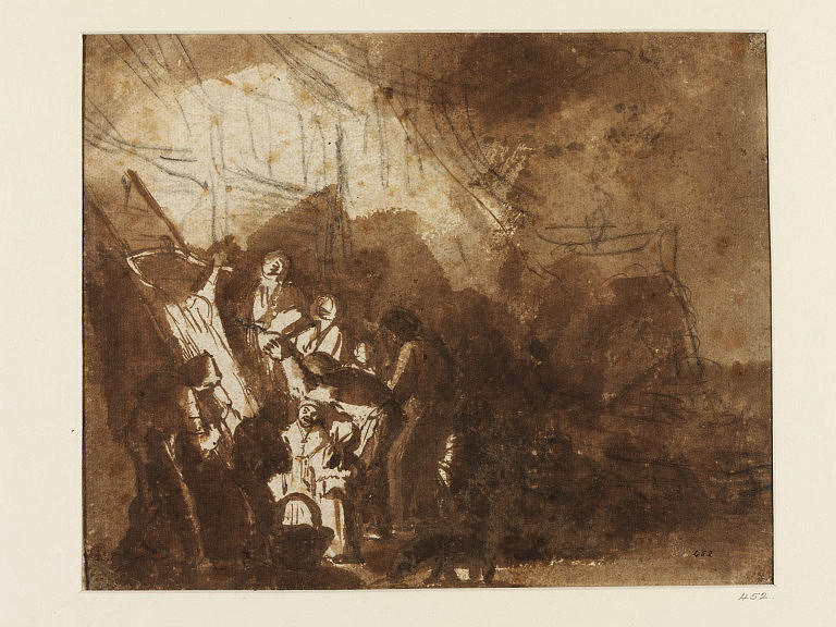 Drawing — Adriaen Van Ostade