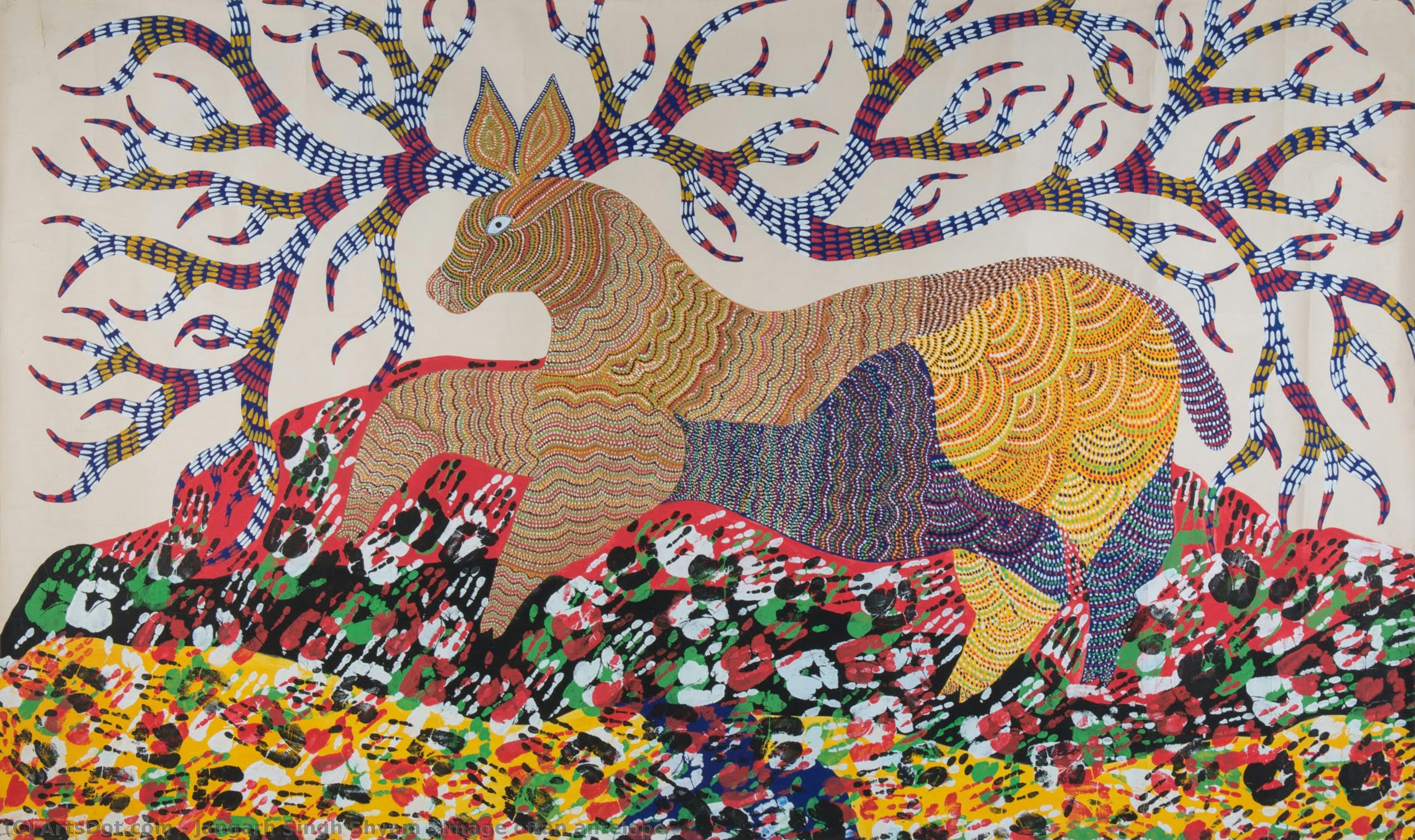 Image Of An Antelope — Janagarh Singh Shyam