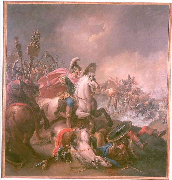 Bataille Des Roches Rouges Ou Du Pont Milvius — Jacques Gamelin