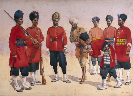 Soldiers Of The Rajput Regiment — Alfred Crowdy Lovett
