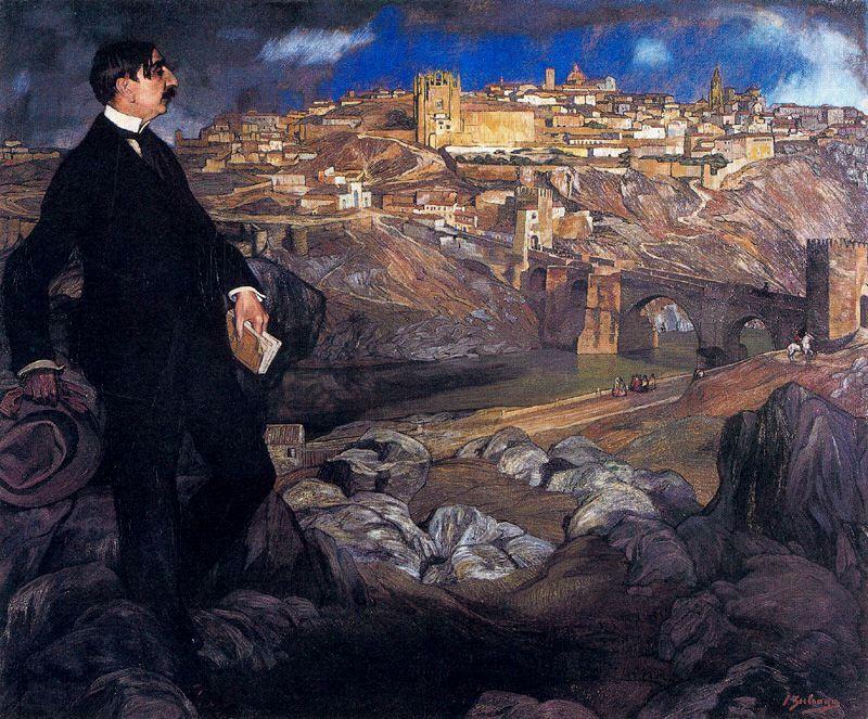 Portrait Of Maurice Barrès — Ignacio Zuloaga Y Zabala