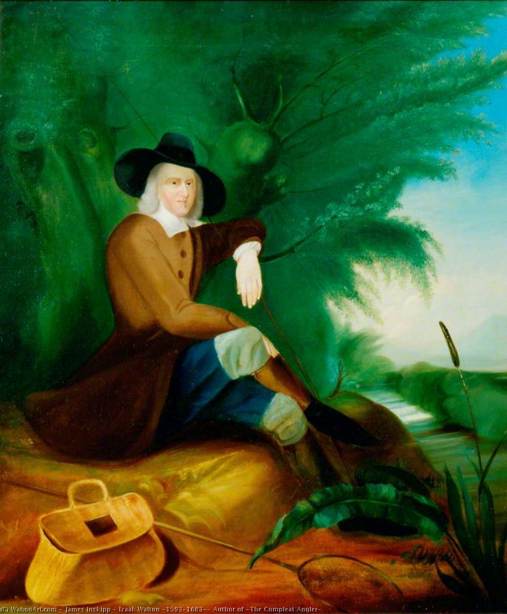 Izaak Walton (1593–1683), Author Of 'the Compleat Angler' — James Inskipp