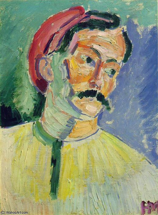 Portrait Von Andre Derain, Sommer — Henri Matisse