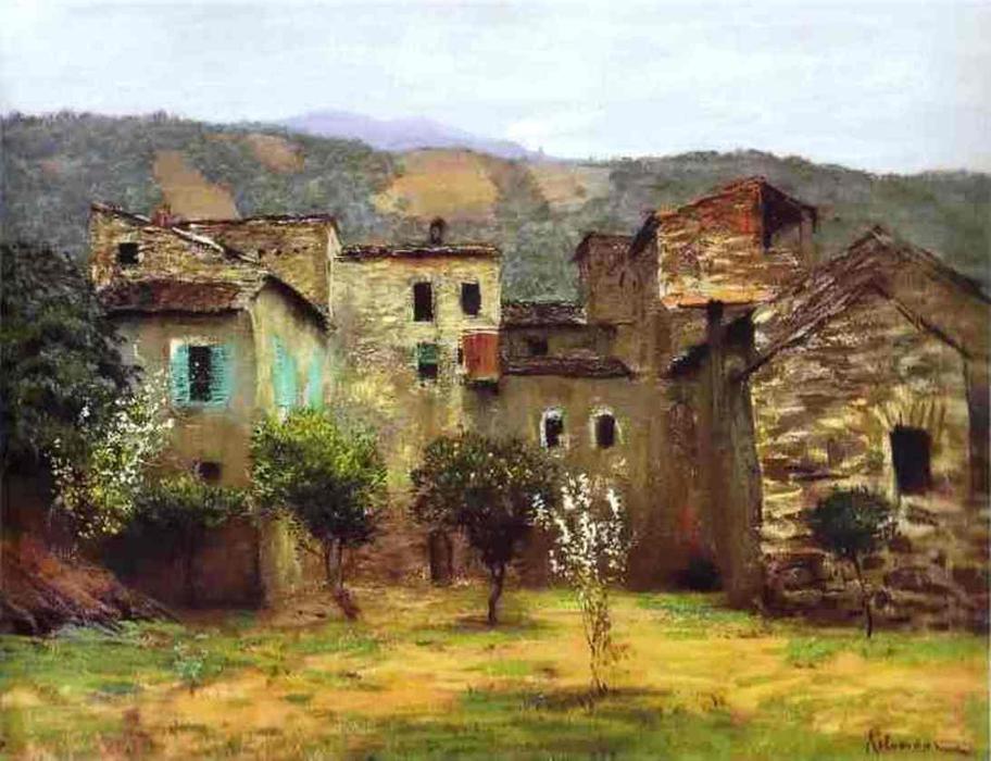 En Las Cercanías De Bordiguera, En El Norte De Italia — Isaak Ilyich Levitan