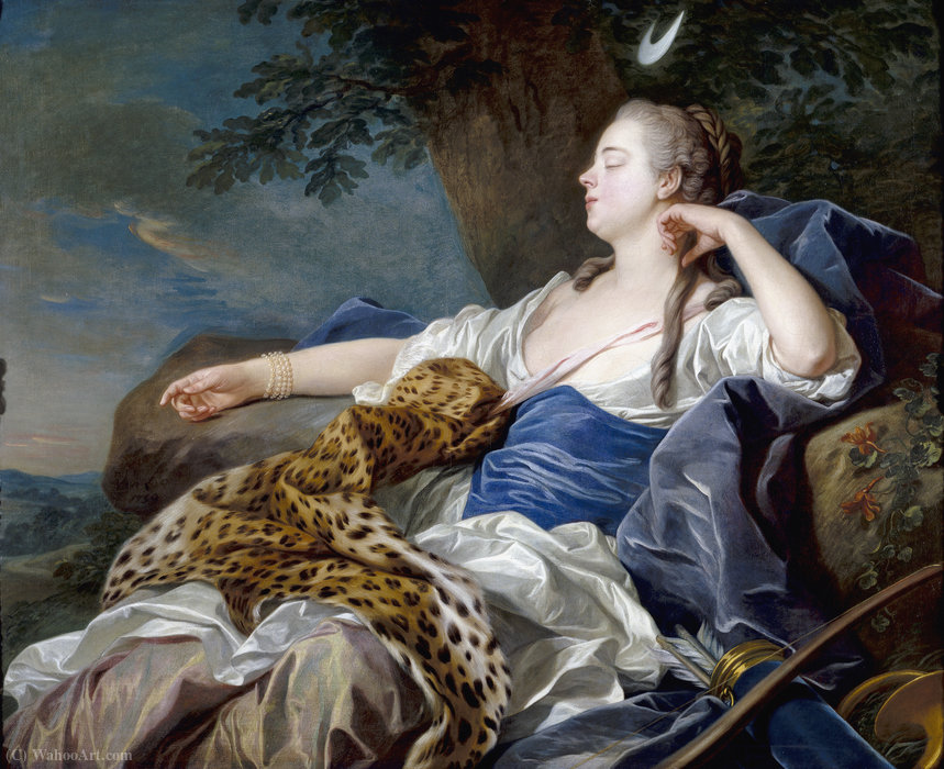 Diana In A Landscape — Луи-мишель Ван Ло