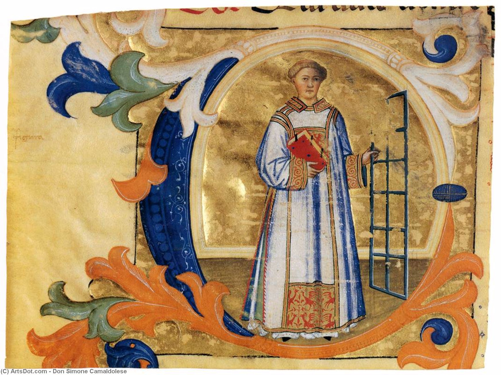 Gradual (fragment) — Don Simone Camaldolese