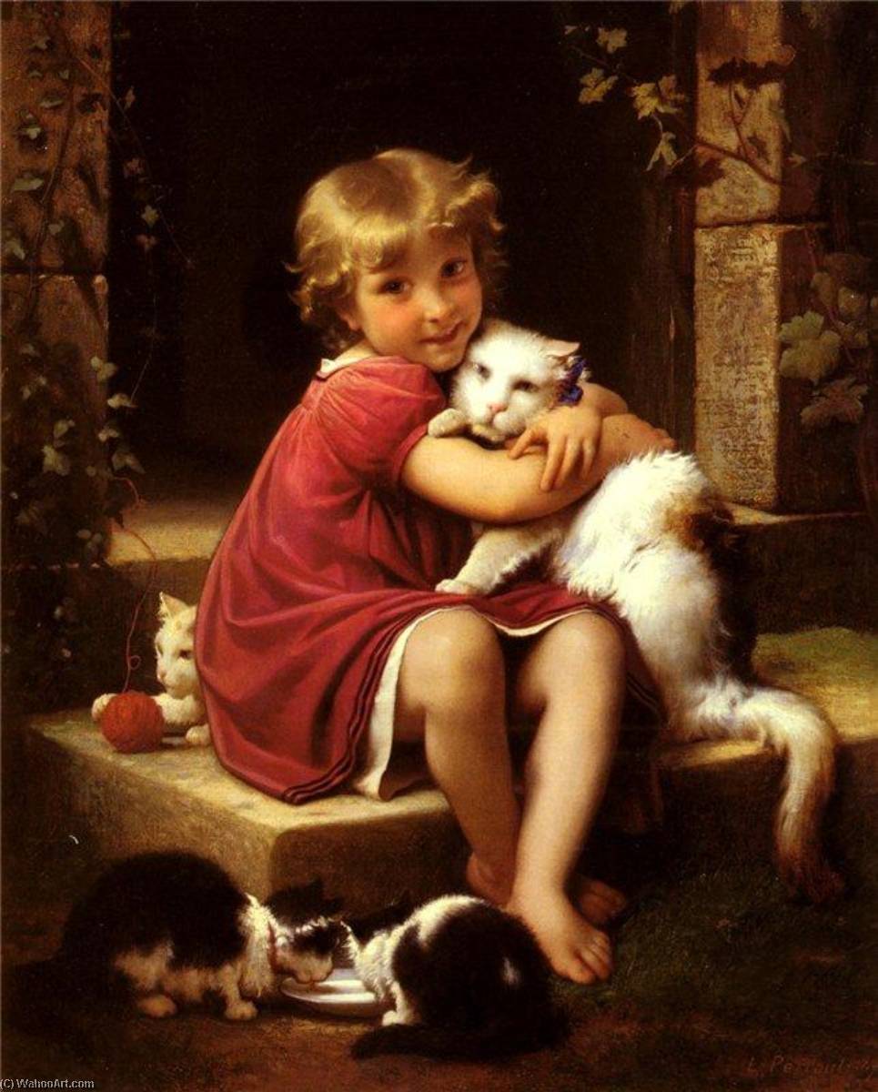 Her Favorite — Léon Jean Basile Perrault